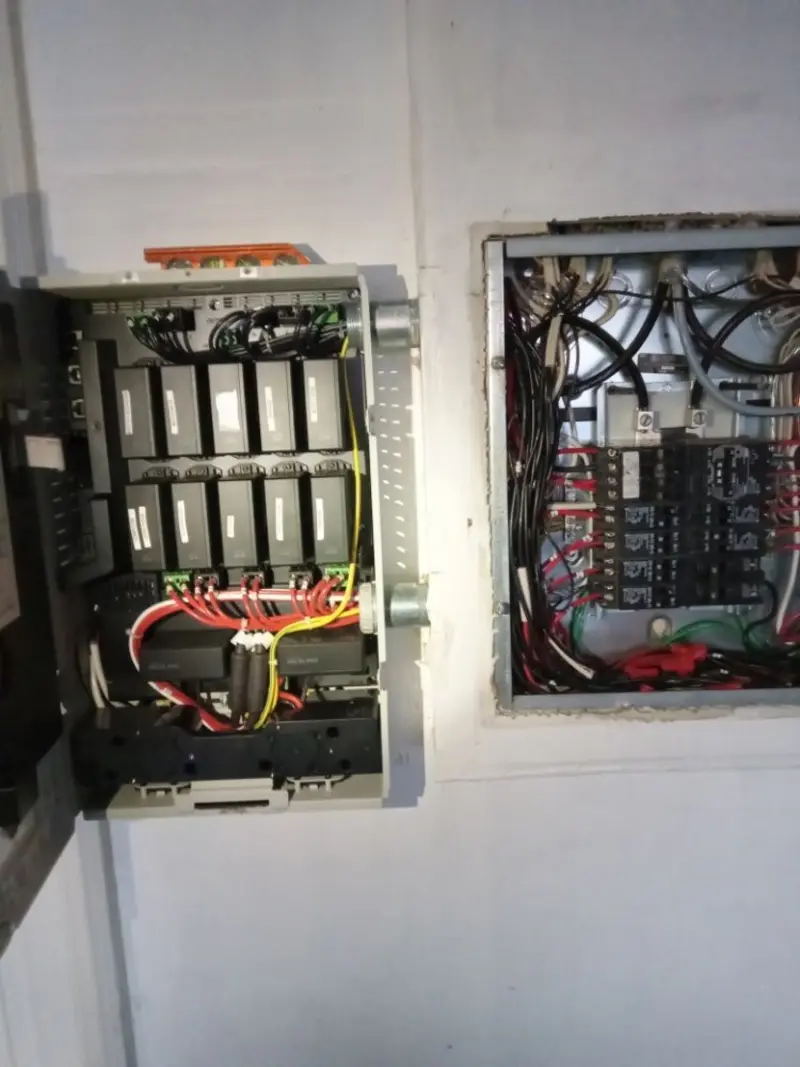 Electrical panel upgrade completed for Commercial Electrician Services in Piney Green